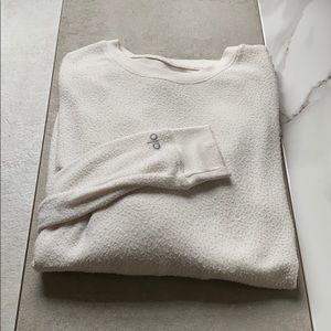 ALO - yoga oversized cream sweater